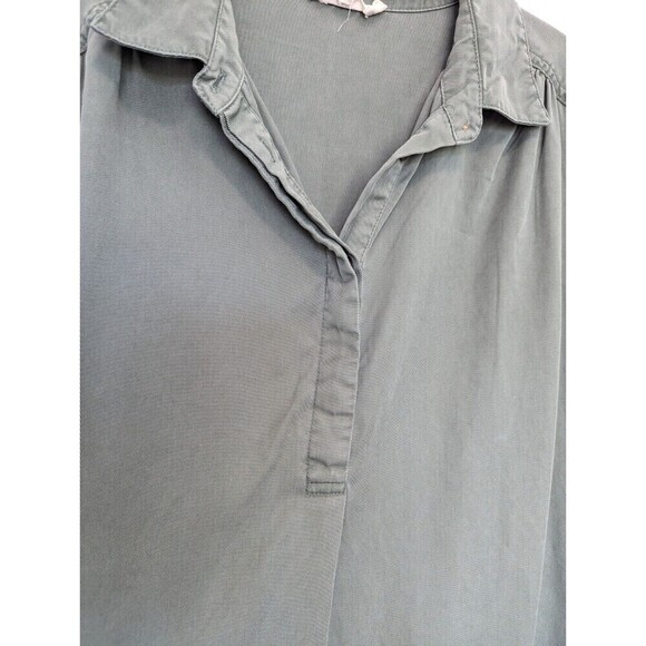 FAT FACE Shirt Dress Women Plus Size 16 Green Harper Cord Pockets Comfort Casual - Picture 4 of 12